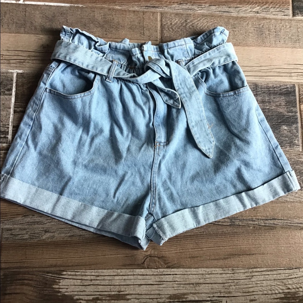 High waisted shorts